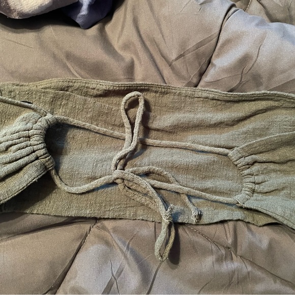 Green Mini Short Set - Picture 2 of 2